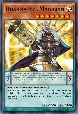 Dharma-Eye Magician Yu-Gi-Oh card