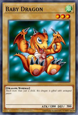 Baby Dragon Yu-Gi-Oh card