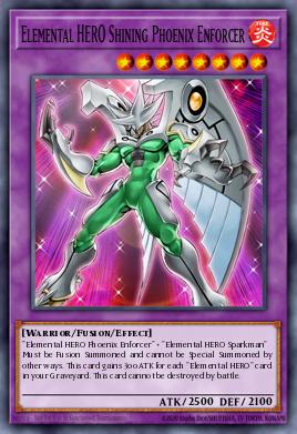 Elemental HERO Shining Phoenix Enforcer Yu-Gi-Oh card