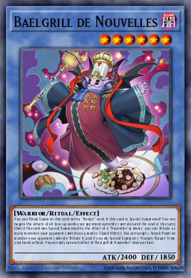 Baelgrill de Nouvelles Yu-Gi-Oh card
