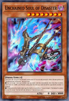 Unchained Soul of Disaster Yu-Gi-Oh card