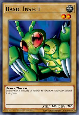 Basic Insect Yu-Gi-Oh card