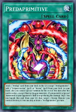 Predaprimitive Yu-Gi-Oh card