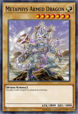 Metaphys Armed Dragon Yu-Gi-Oh card
