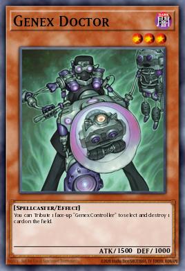 Genex Doctor Yu-Gi-Oh card