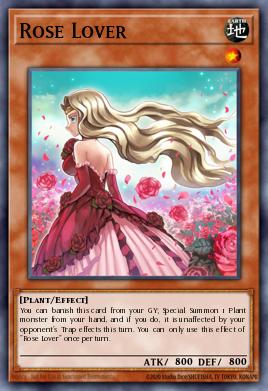 Rose Lover Yu-Gi-Oh card