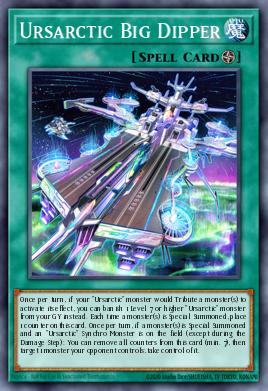 Ursarctic Big Dipper Yu-Gi-Oh card