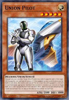 Union Pilot Yu-Gi-Oh card