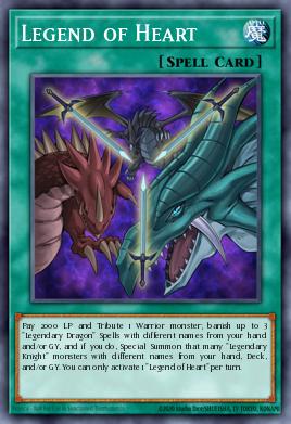 Legend of Heart Yu-Gi-Oh card