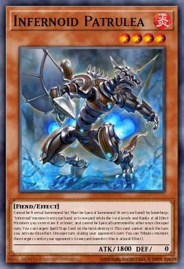 Infernoid Patrulea Yu-Gi-Oh card