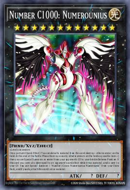 Number C1000: Numerounius Yu-Gi-Oh card