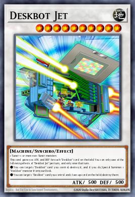 Deskbot Jet Yu-Gi-Oh card