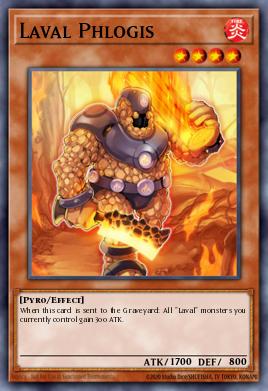 Laval Phlogis Yu-Gi-Oh card