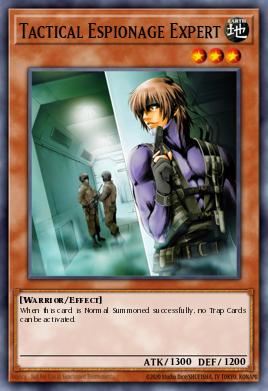 Tactical Espionage Expert Yu-Gi-Oh card