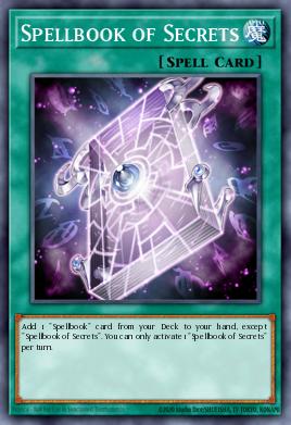 Spellbook of Secrets Yu-Gi-Oh card