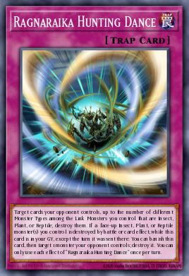 Ragnaraika Hunting Dance Yu-Gi-Oh card