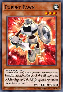 Puppet Pawn Yu-Gi-Oh card
