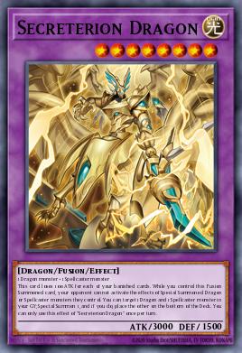 Secreterion Dragon Yu-Gi-Oh card