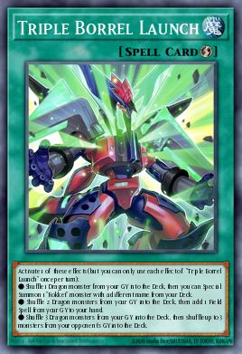 Triple Borrel Launch Yu-Gi-Oh card