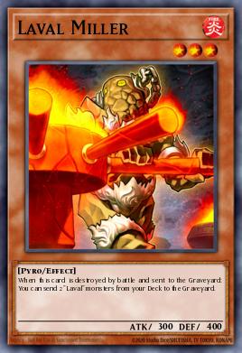 Laval Miller Yu-Gi-Oh card
