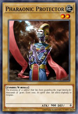 Pharaonic Protector Yu-Gi-Oh card