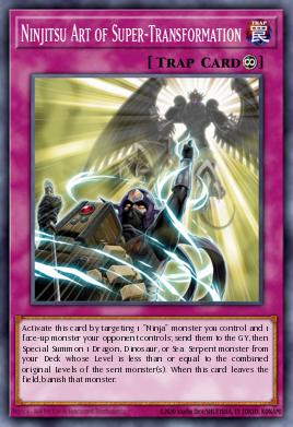 Ninjitsu Art of Super-Transformation Yu-Gi-Oh card