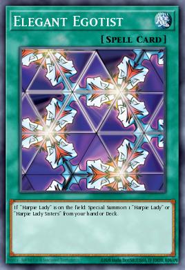 Elegant Egotist Yu-Gi-Oh card