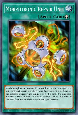 Morphtronic Repair Unit Yu-Gi-Oh card