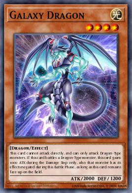 Galaxy Dragon Yu-Gi-Oh card