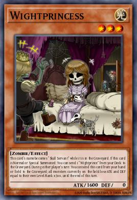 Wightprincess Yu-Gi-Oh card