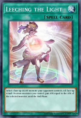 Leeching the Light Yu-Gi-Oh card