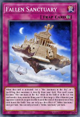 Fallen Sanctuary Yu-Gi-Oh card
