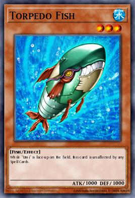 Torpedo Fish Yu-Gi-Oh card