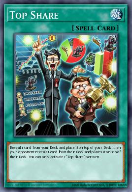 Top Share Yu-Gi-Oh card