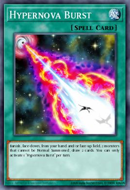 Hypernova Burst Yu-Gi-Oh card