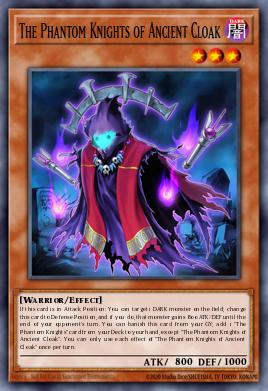 The Phantom Knights of Ancient Cloak Yu-Gi-Oh card