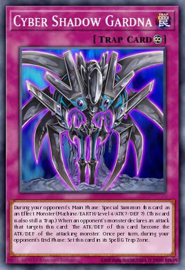 Cyber Shadow Gardna Yu-Gi-Oh card
