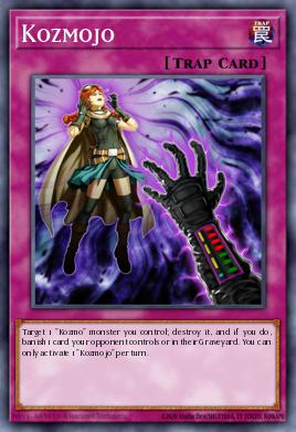 Kozmojo Yu-Gi-Oh card
