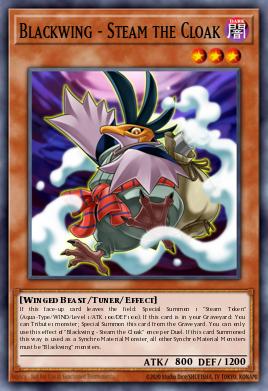 Blackwing - Steam the Cloak Yu-Gi-Oh card