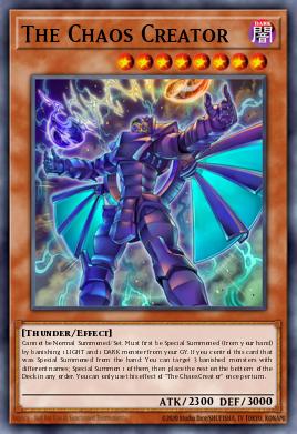 The Chaos Creator Yu-Gi-Oh card