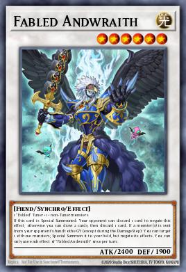 Fabled Andwraith Yu-Gi-Oh card