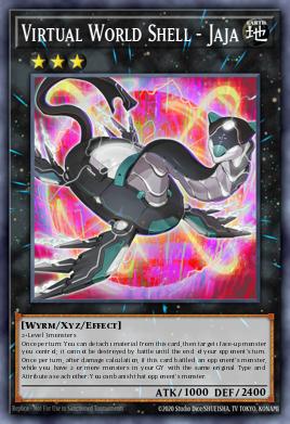Virtual World Shell - Jaja Yu-Gi-Oh card