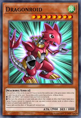 Dragonroid Yu-Gi-Oh card