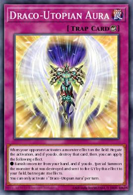 Draco-Utopian Aura Yu-Gi-Oh card