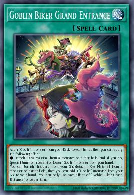 Goblin Biker Grand Entrance Yu-Gi-Oh card