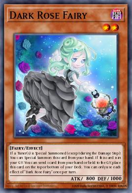 Dark Rose Fairy Yu-Gi-Oh card