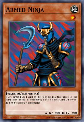 Armed Ninja Yu-Gi-Oh card