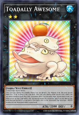 Toadally Awesome Yu-Gi-Oh card