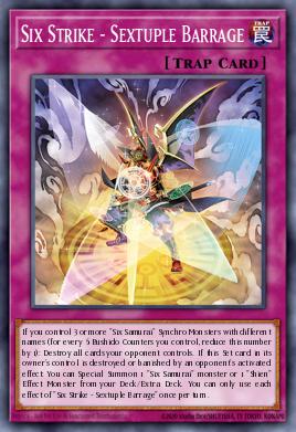 Six Strike - Sextuple Barrage Yu-Gi-Oh card
