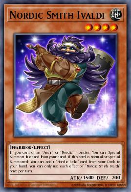 Nordic Smith Ivaldi Yu-Gi-Oh card